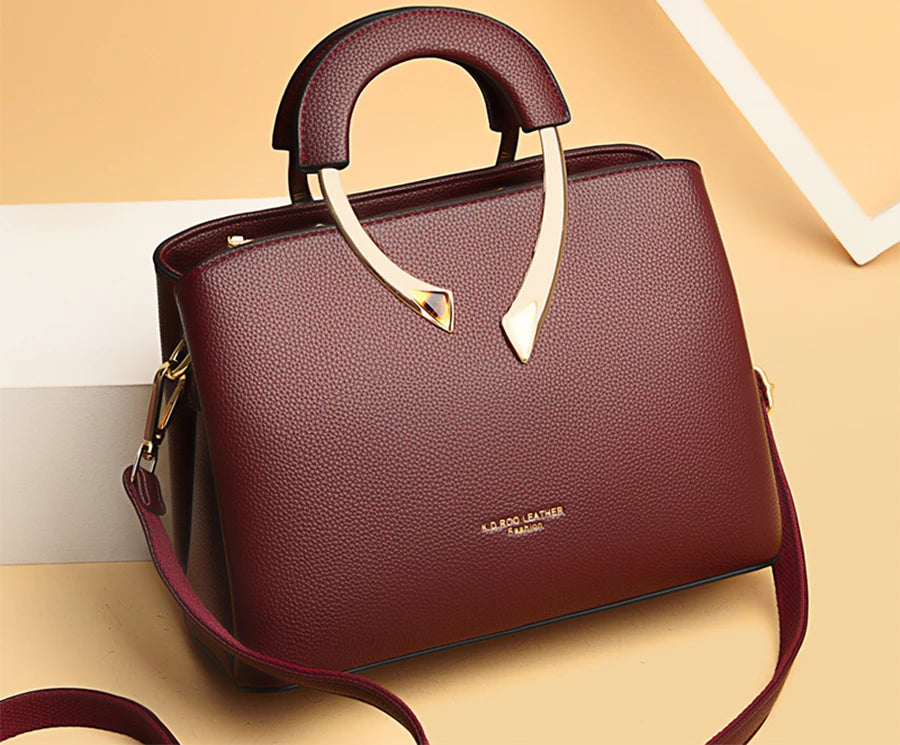 Luxury Handbags Womens Bags Designer 3 Layers Soft Leather Shoulder Crossbody Sac Ladies Large Capacity Shopping Messenger Totes