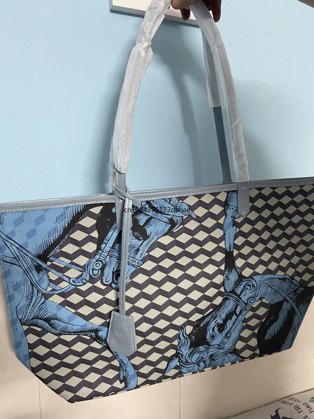 NEW LOUP NOIR Tote Bag for Women Shoulder Women Bags High Quality Famous Brands Bag Casual Totes Large Capacity Horse Noir Bag