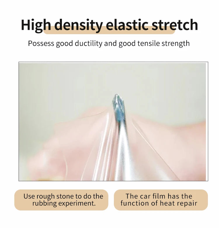 transparent  Anti-Scratch anti yellowing XEPLFILM  Black ppf Anti-Scratch anti yellowing PPFlowing PPF TPU paint protection film