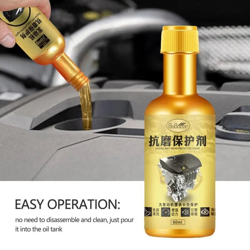 Engine Oil Additive 60ml Restore Protect Automotive Engine Anti-Wear Noise Reduction Protective Agent Suitable For SUV Engines