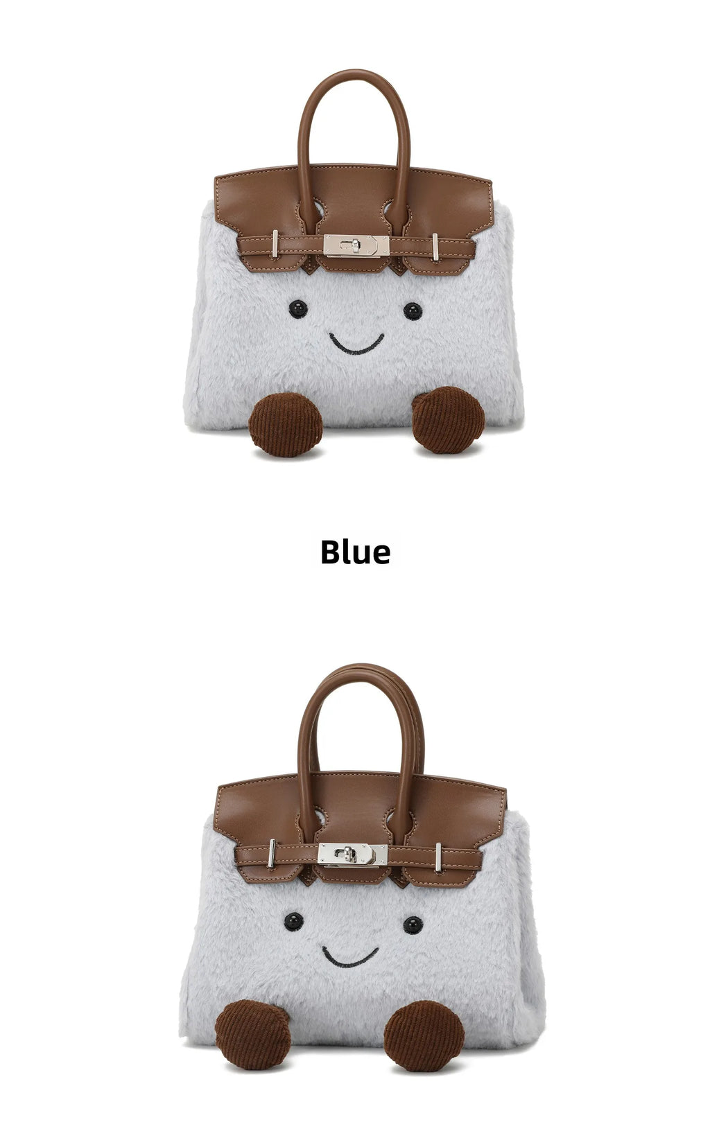 Cute Plu Crossbody Bag Women's Faionable Cartoon Handbag  Handbag Removable oulder Strap PU Leather Briti Sle