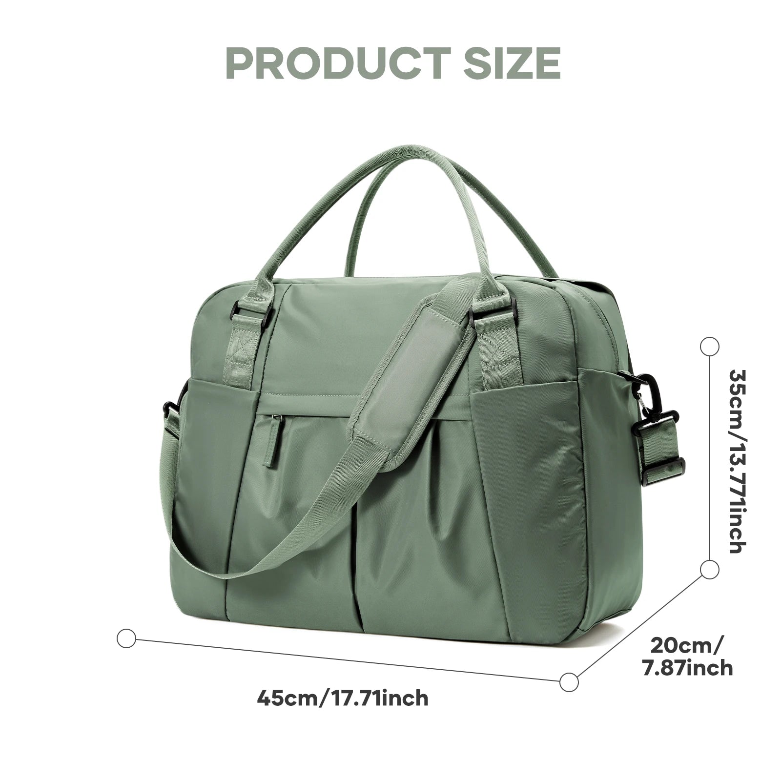 Gym Travel Bags for Women Men, Hand Luggage Travel Handbags 40x20x25 Ryanair Bag, Waterproof Shoulder Bag Exercise Fitness Bag