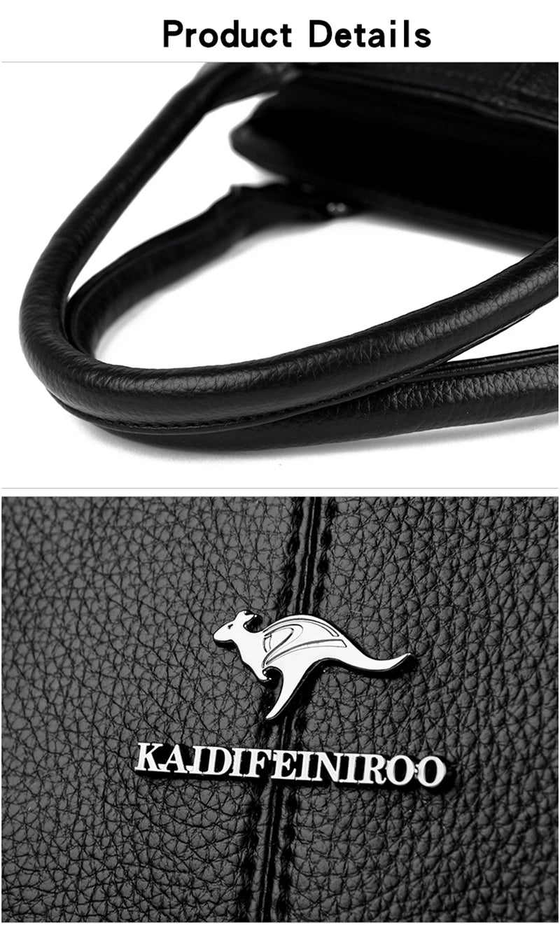 Luxury Handbags Woman Bags Designer Big Shoulder Bags for Women's 2024 Trendy Large Capacity Ladies Leather Hand Casual Tote Bag