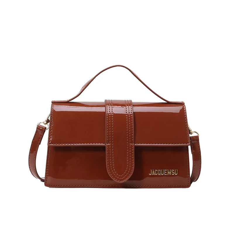 Luxury High-End Designer Paris Fashion Bag For Women Featuring Elegant Leather Crossbody Strap