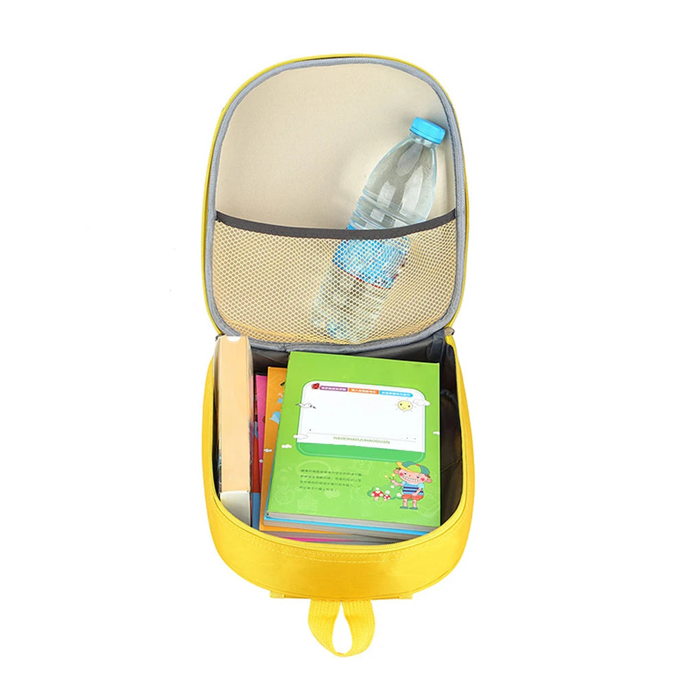 3D Cartoon Bus Daycare Bags Cute Kindergarten Children School Bag Small School Bookbag for Boys Girls Go for An Outing