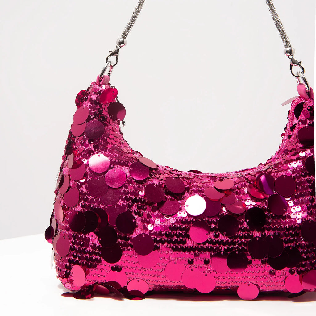 Luxury Sequin Bag，Concert Shoulder Bags，Prom Bag Dresses for Women，Bag for Women Elegant，Wedding Items，Party Bag（Random Pattern）