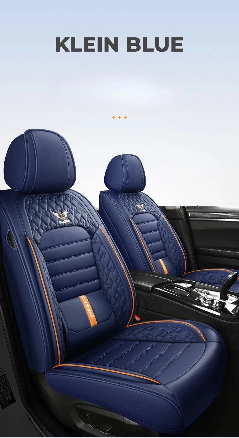 Ultra-Comfy & Durable Full-Wrap Leather Car Seat Covers – Premium Craftsmanship, All-Season, Universal Fit for Most Vehicles