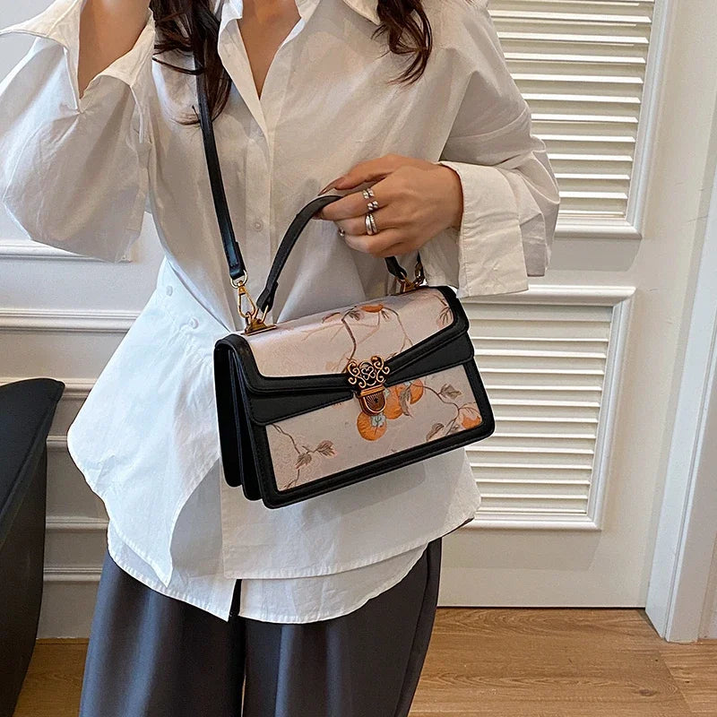 Luxury Handbags Famous Brand Women Bags Designer Lady Small Printing Crossbody Bags Pu Leather Women Shoulder Handbags