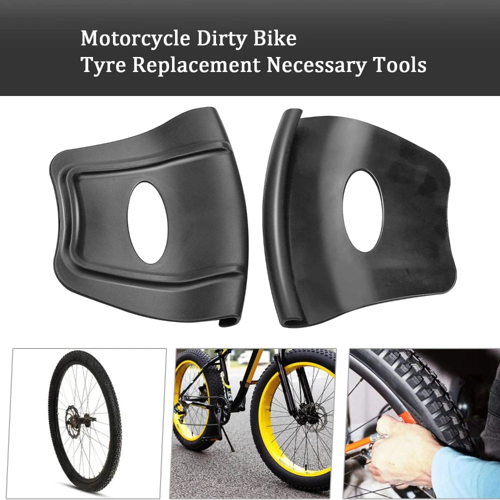 2PCS Rim Protectors Rim Shield Tools Rimshields for Motorcycle Bike ATV Quad Tyre Tire Installation