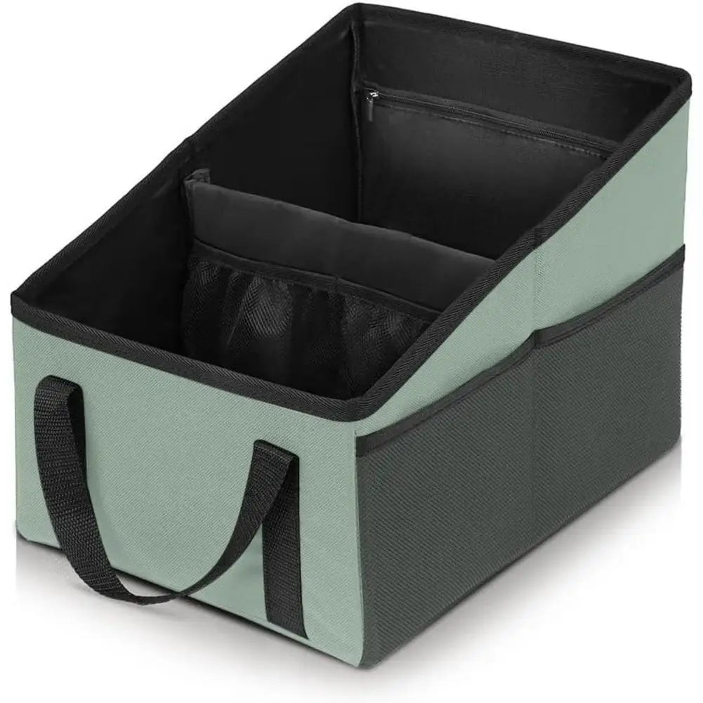 Car Seat Organizer, Foldable Car Storage Organizer Rear Seat Large Storage Bag  For Car SUV Truck Truck Travel Accessories