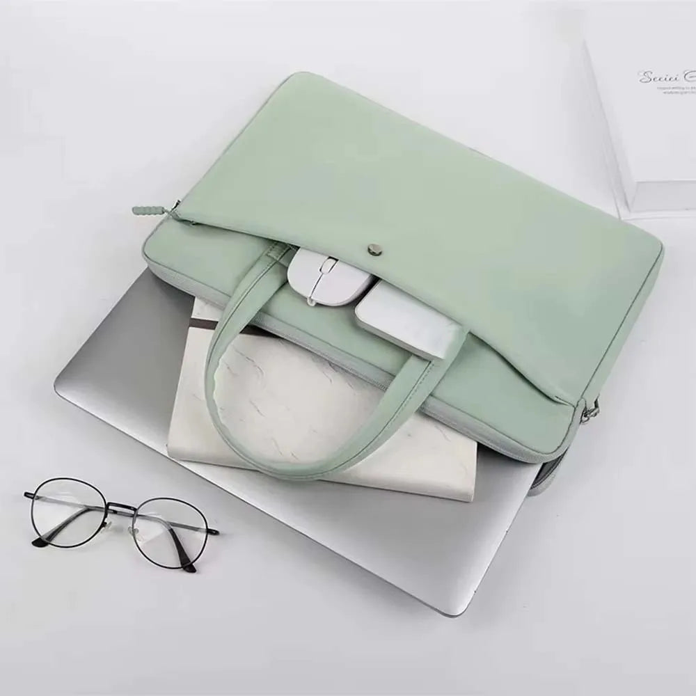 Travel Bag With Handle Portable Laptop Bags Lightweight Waterproof Laptop Case Ultra Thin Multi-Layer Notebook Sleeve Travel