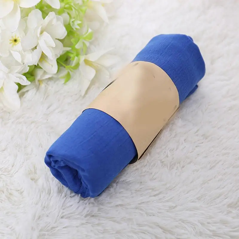 Muslim Hijab Muffler Scarf Women Candy Colored Cotton Linen Long Scarf Solid Color Soft Scarves Shawls High Quality 180*55cm