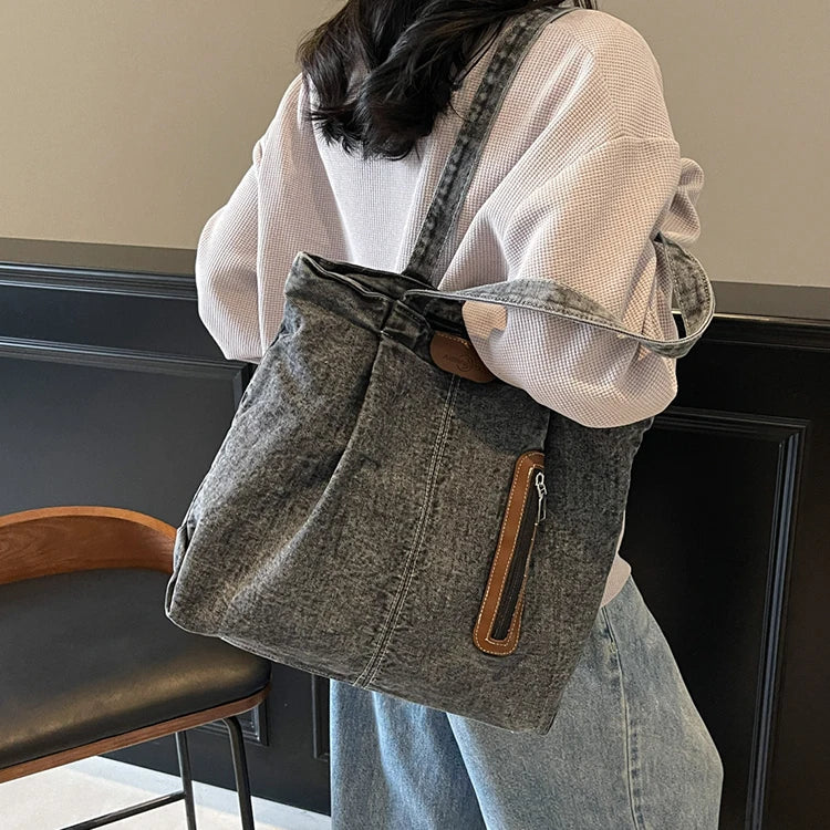 Women's handbag, large capacity shoulder bag, tote bag, suitable for work, travel, and daily use