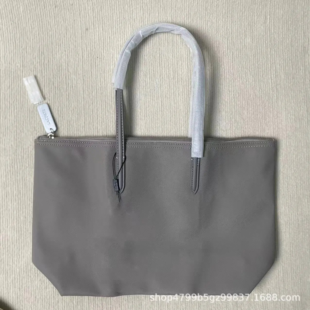 French Fashion Large Capacity Tote Bag Convenient Shoulder Bag Women Commuter Bag Pure Color Handbag Bucket Shape Daily Match