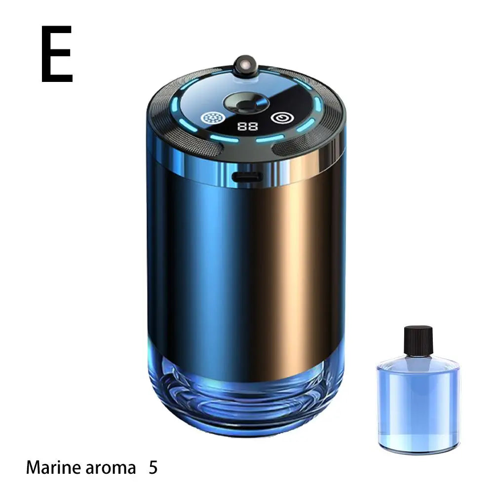 Car Diffuser Humidifier Car Air Freshener Multi-Function Aromatherapy LED Light USB Charger Essential Oil Diffuser Accessories