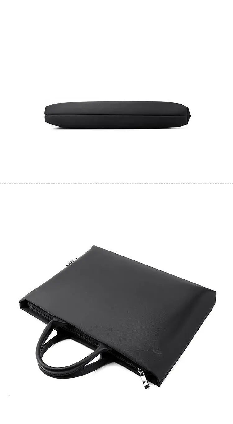 Business Men's Briefcase Business Document Information Kit Laptop Handbag Gift Advertising Computer Bag