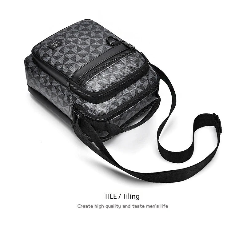 Luxury Brand Business Backpack New Men Bag High Quality Crossbody Bag Man's Handbag Shoulder Bag Multi-Functional Men Travel Bag