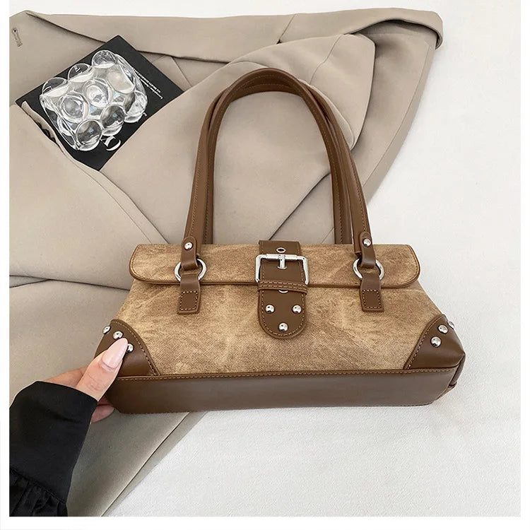2025 Luxe Underarm Bag, Niche Shoulder Purse for Women, Fashion Commuter Tote, Chic Day-to-Night Bag, Versatile Sling Bag
