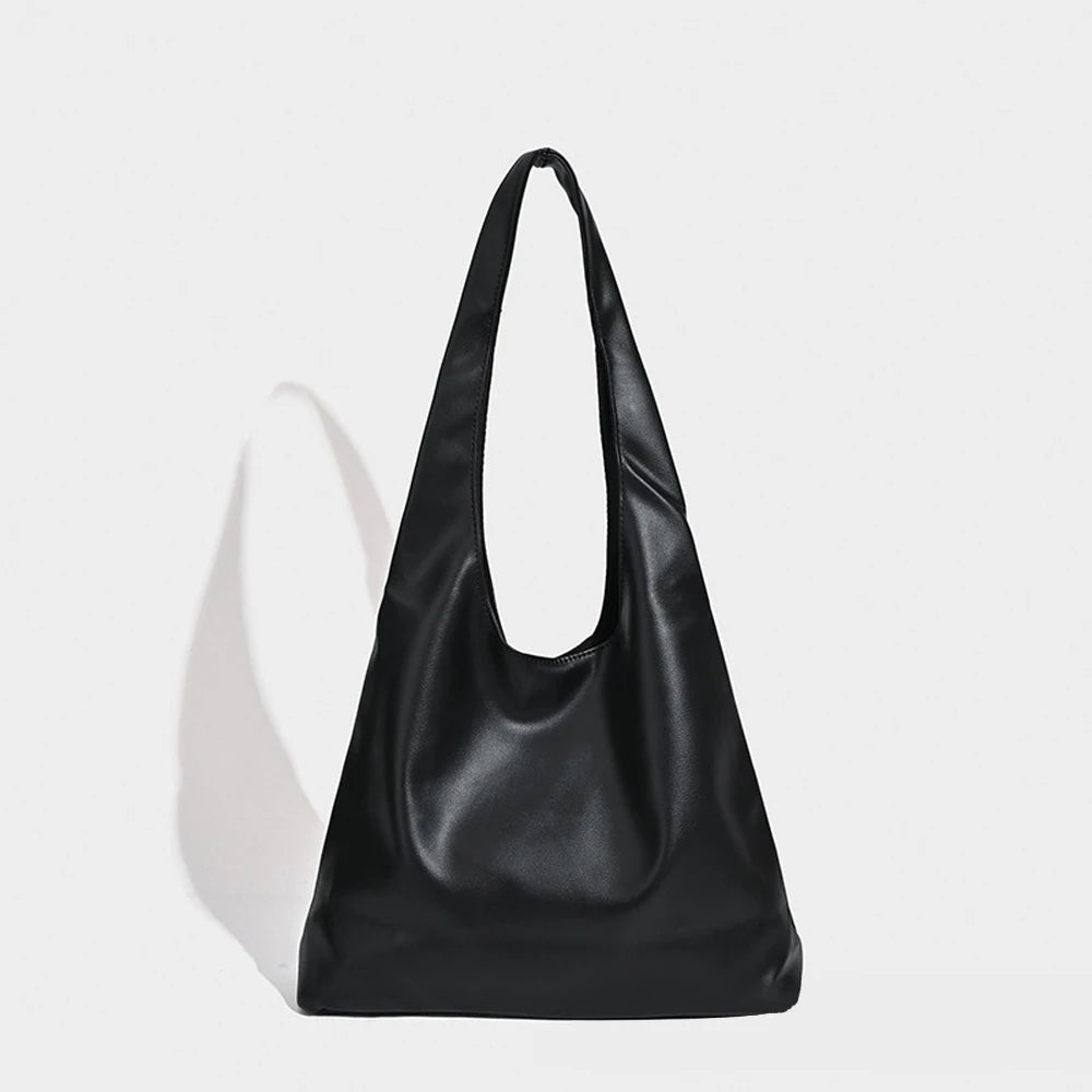 Luxury Shoulder Bag For Women Girls Totes Bags Fashion Commuting Large Capacity Soft Leather Underarm Shoulder Bag Handbag Women