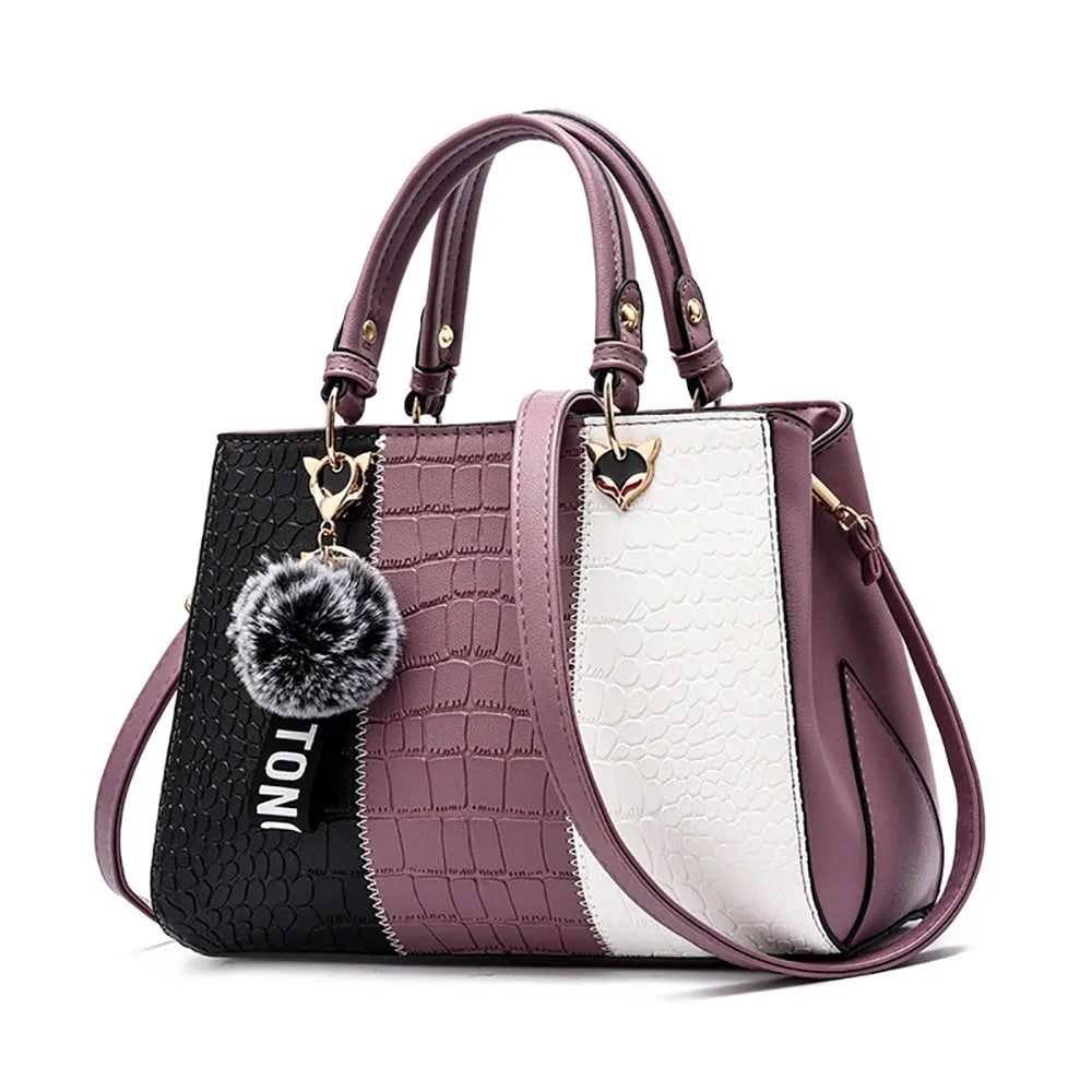 Luxury Designer Women Shoulder Bag Crocodile Skin Texture Handbag High-Quality Crossbody Bag Classic Commuting Tote Bag