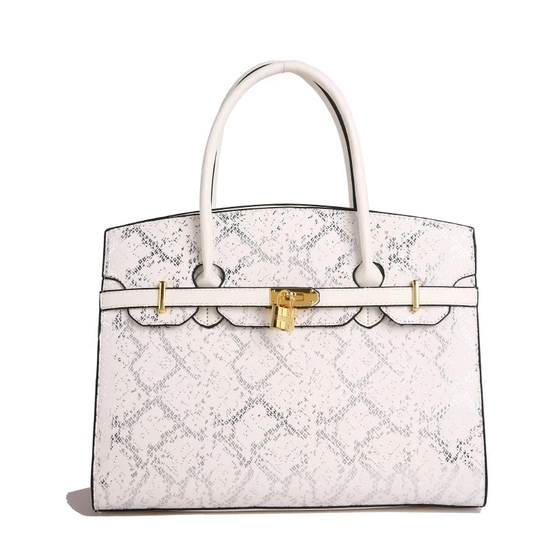 Vintage Opulent Heritage Women Shoulder Bag Luxury Leather Crossbody Bag High End Tote