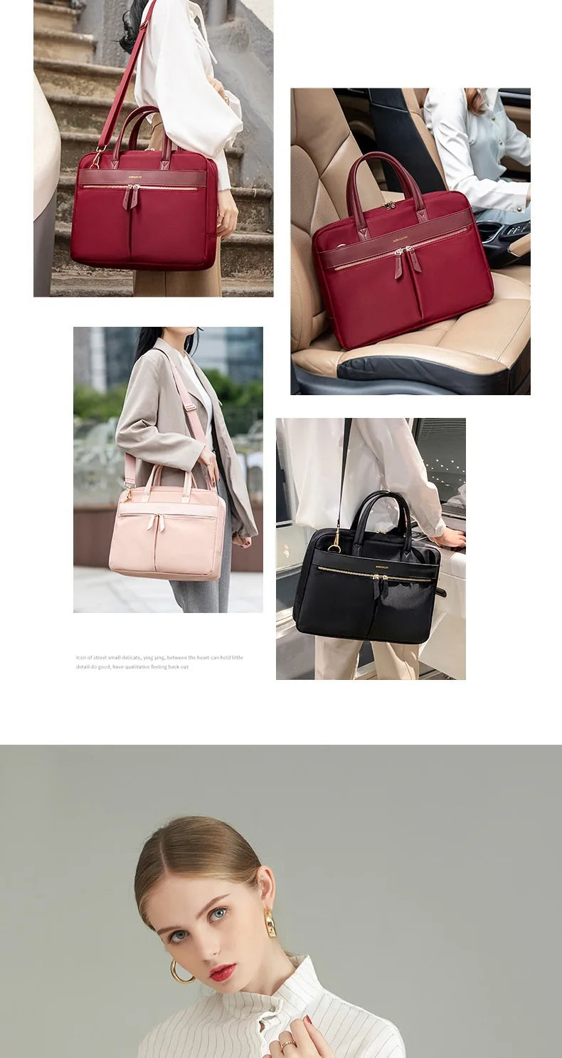 Laptop Bag 13.3,14,15.4,15.6,16 Inch,Briefcase Man Lady Women Shoulder Messenger Case For Macbook Air Pro Notebook Computer PC