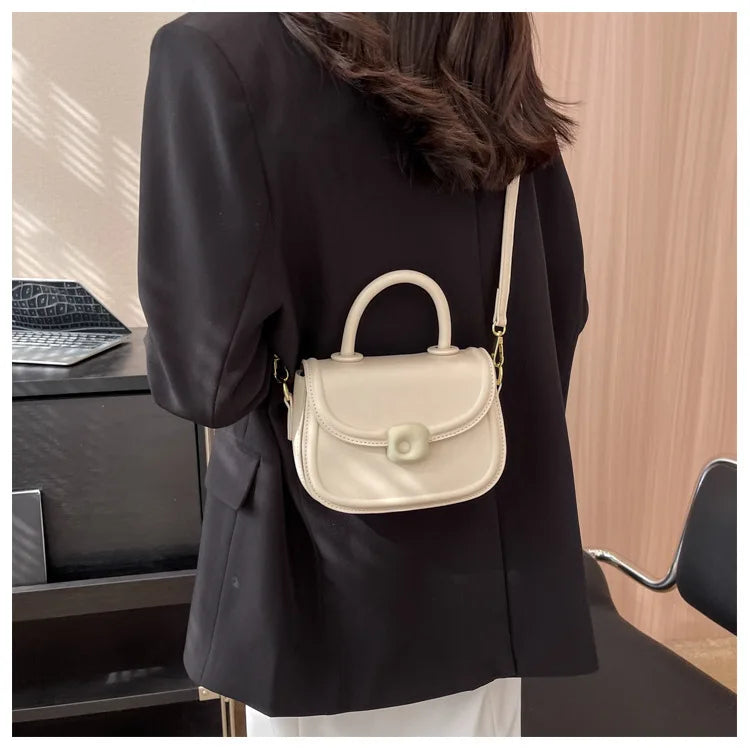 Luxury Women's Multi-functional Small Messenger Bag,high-end Texture Fashionable Square Handbag Trendy Handheld and One Shoulder
