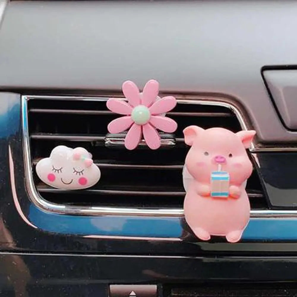Diffuser Car Decor Car Air Vent Freshener Outlet Aroma Diffuser Air Outlet Aromatherapy Clip Car Air Freshener  Clip
