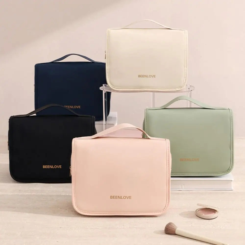 Clutch Bag Nylon Makeup Bag Large Capacity Waterproof Large Cosmetic Bag Skincare Storage Multifunctional Travel Bag Women