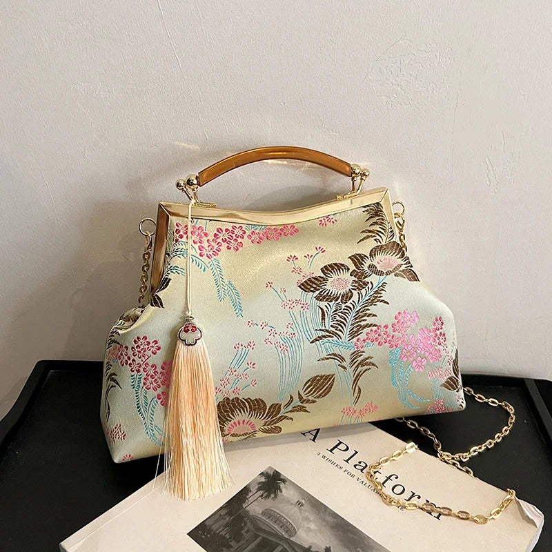 Luxury Women Party Dinner Bag Fashion Ladies Dinner Bag Elegant Wooden handle Simple Formal Gorgeous Crossbody Daily use Purse