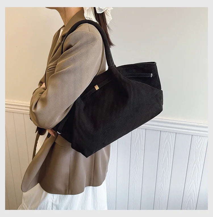 Fashion Large Capacity Tote Bag 2025 New Concise Versatile High Quality Women's Shoulder Bags Trend Commute Underarm Women's Bag
