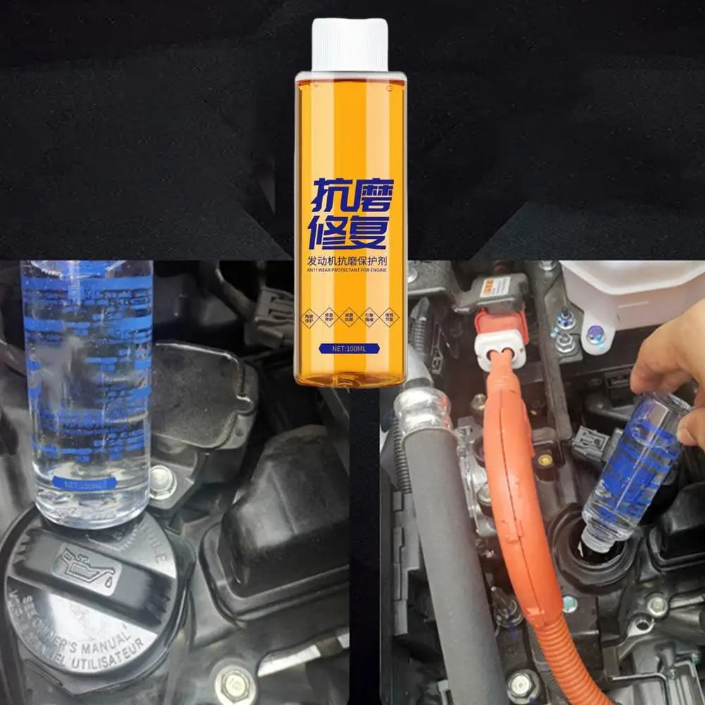 100ml Engine Anti-Wear Protective Oil Safe And Gentle Vehicle Care Noise Reduction Anti-Wear Repair Oil Engine Repair Additive