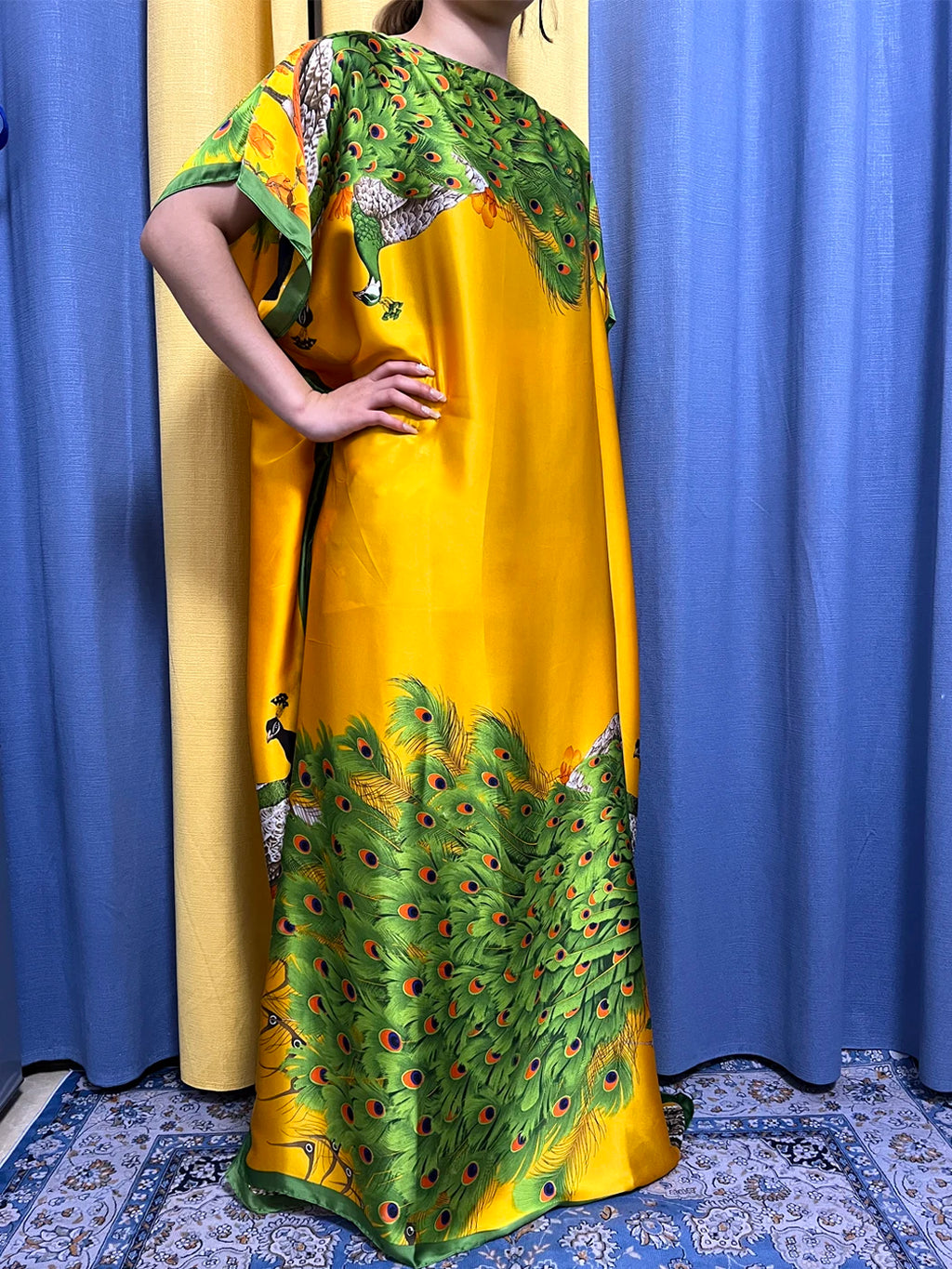 Muslim Silk Abayas For Women 2023 Fashion Print Islam Turkey Loose Elegant Femme Robe African Summer Ice Clothes With Headscarf