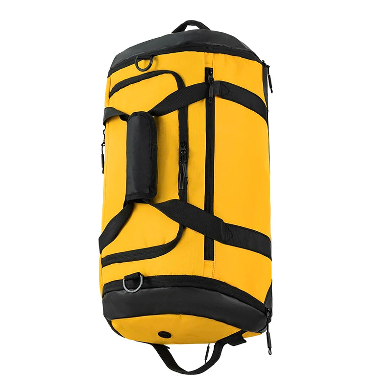 Men Sport Backpack Waterproof Gym Bags Separation Basketball Backpack Large Duffel Handbag Fitness Training Shoulder Bag Dry Wet