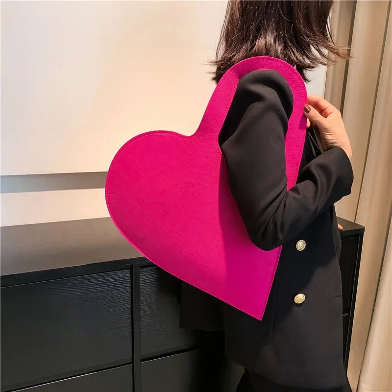 Luxury Designer Tote Bag for Women New Love Design Handbags Ladies Shoulder Bags Fashion Trending Large Hand Bag and Purses