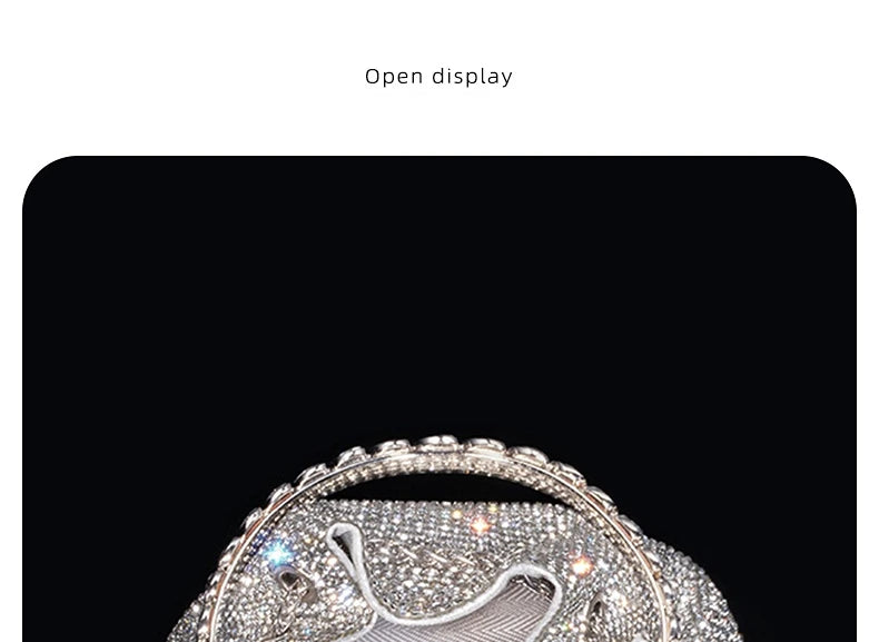 Luxury Bag  Diamond Evening Bag  Silver Designer Bag  Handbags  Pearl Bag  Hand Bags  Luxury Handbags