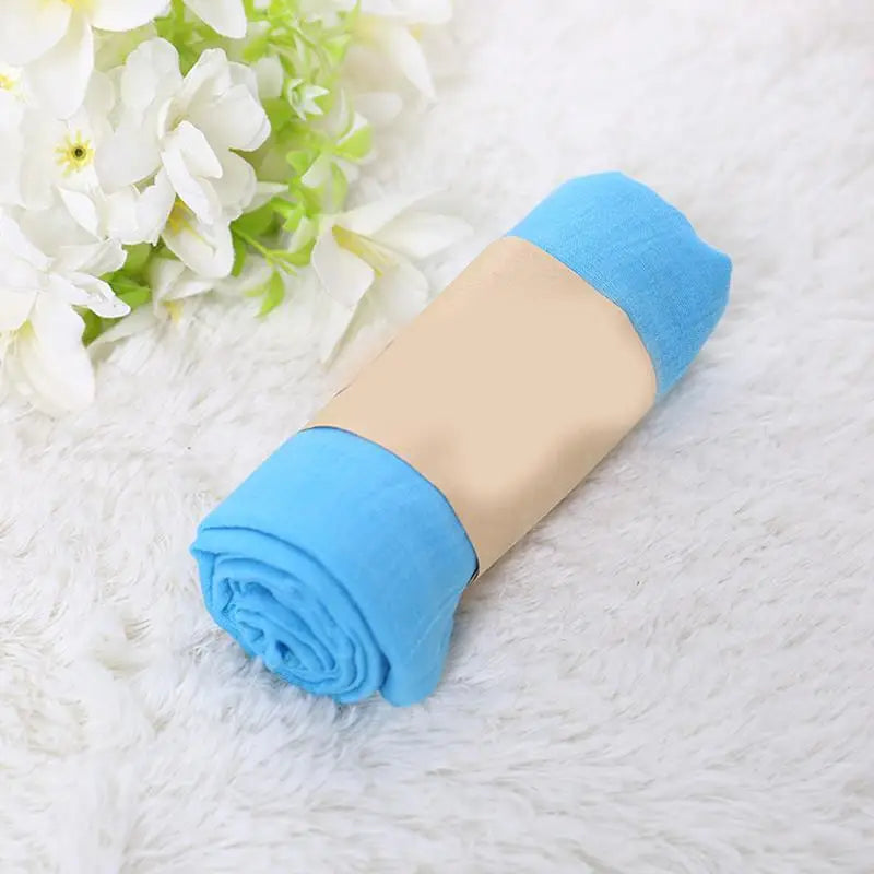 Muslim Hijab Muffler Scarf Women Candy Colored Cotton Linen Long Scarf Solid Color Soft Scarves Shawls High Quality 180*55cm