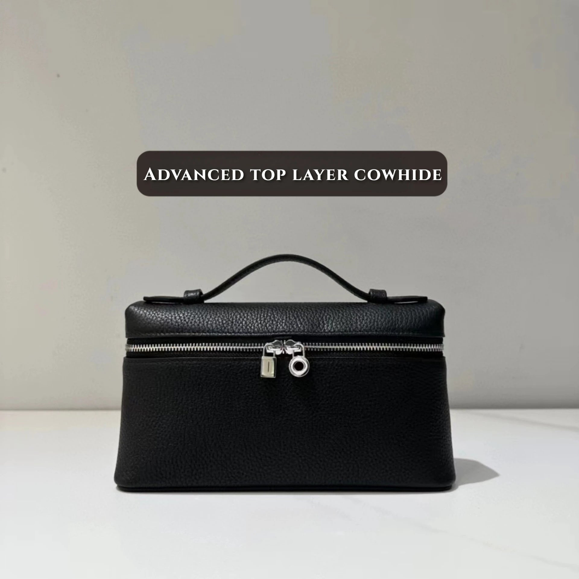 Luxury Handmade Leather Crossbody Bag Women's Chic Shoulder Box Purse Lunch Tote Celebrity Inspired