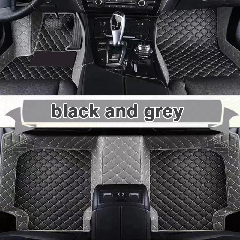Car Floor Mats For Ford F-150 F150 F 150 4 Doors 2021 2020 2019 2018 2017 2016 2015 Interior Accessories Carpets Auto Styling