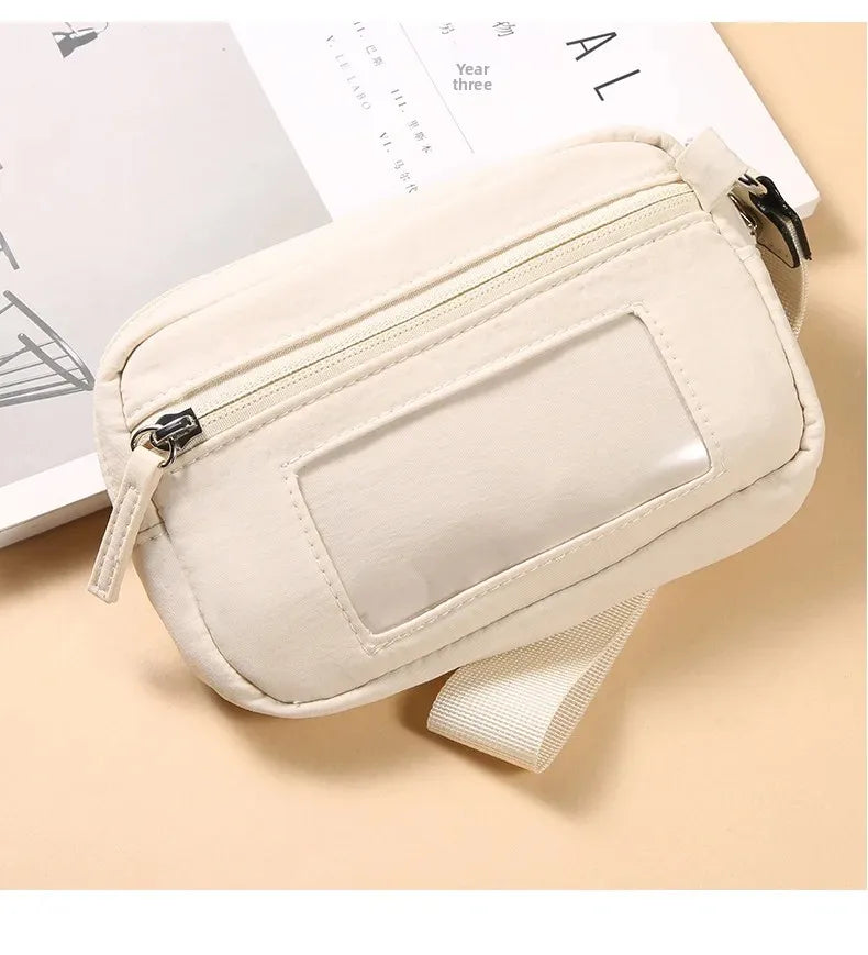 New Multi-Functional Waist Bag with Wrist Strap Handheld Diagonal Crossbody Outdoor Sports Polyester Waterproof Chest Bag