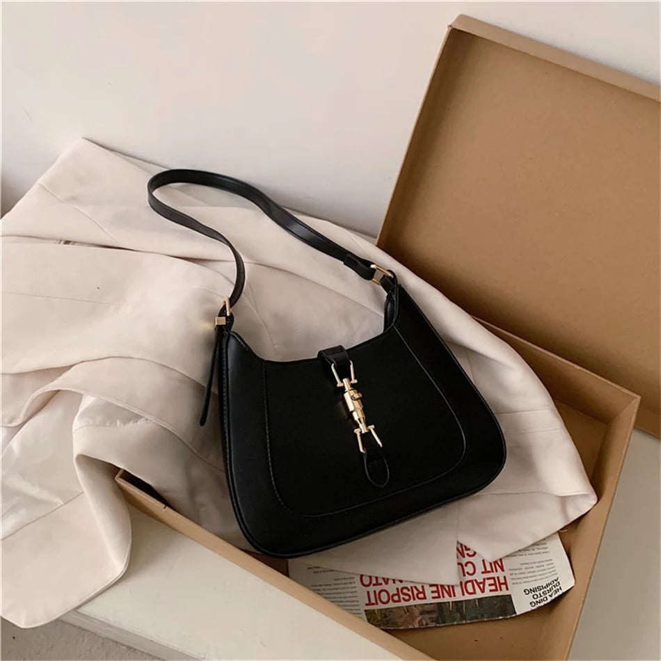 Luxury Brand Purses and Handbag Top End Quality Designer Leather Shoulder Crossbody Bag for Women 2022 Fashion Underarm Girl Sac