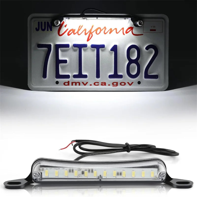 License Plate LED Light, Extremely Bright Assembly For Trailer UTV ATV Truck RV Boat