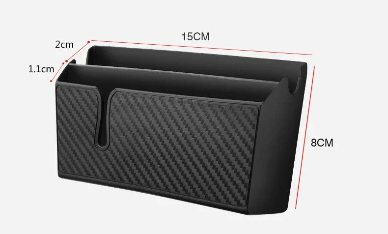 1PC Car Interior Seat Organiser Adhesive Multifunctional Holder Car Storage Organiser Mobile Phone Box Large Small Crevice Box