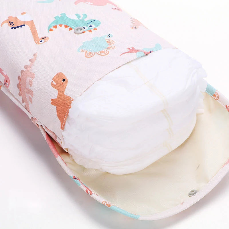 Portable Diaper Lightweight Bags Durable Baby Diaper Bags Storable Baby Handbag Mom Multi-functional Waterproof Mommy Bag New