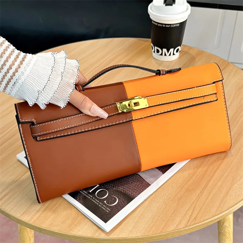 High Quality Genuine Leather Messenger Bag For Women - Shoulder Carry Classic Elegant Design From Designer