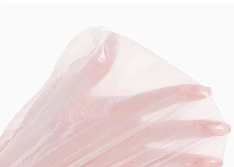 50/100/200PCS Thickening Drawstring Garbage Bags Large Capacity Handheld Trash Bag for Kitchen Household Disposable Waste Bags