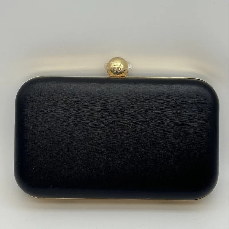 Evening Bags Vintage Metallic Box Bag Clutch Dinner Bag Crossbody Bag for Party Wedding Gathering