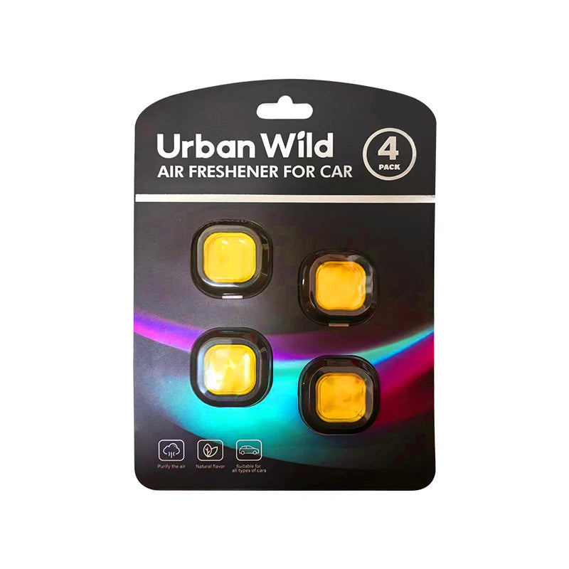 Car Air Freshener Vent Clip Long-lasting Fragrance Diffusers Odor-Fighting Car Interior Decoration Accessories