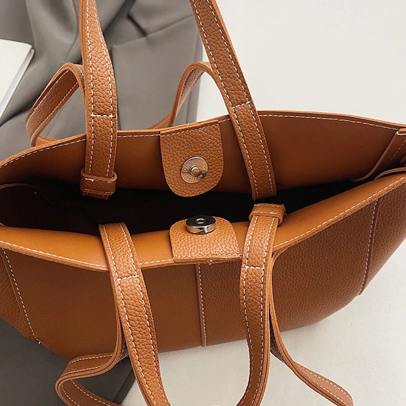 Luxury Design Handbag Tote for Women Fashion Casual Shopping Bag Chic Purse Top Handle Bag Elegant Shoulder Bags