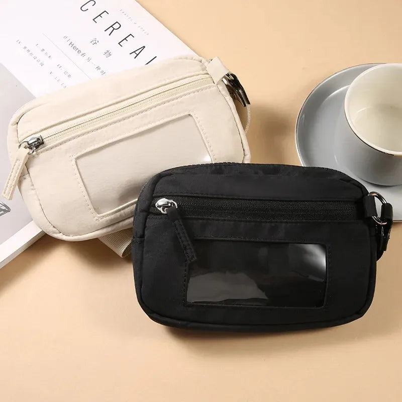 New Multi-Functional Waist Bag with Wrist Strap Handheld Diagonal Crossbody Outdoor Sports Polyester Waterproof Chest Bag